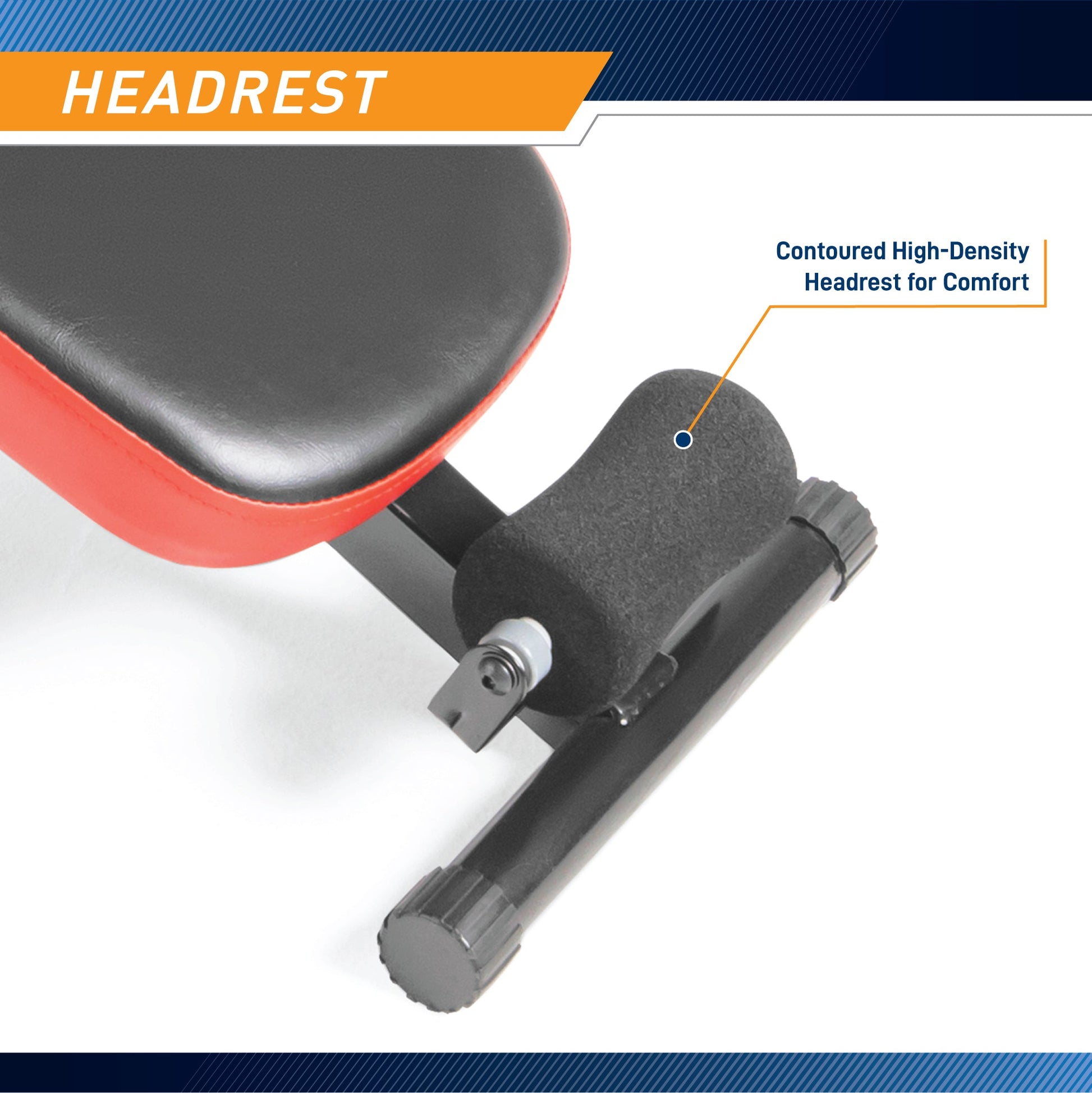 Folding Utility Bench with Headrest Slant Board SB-4606