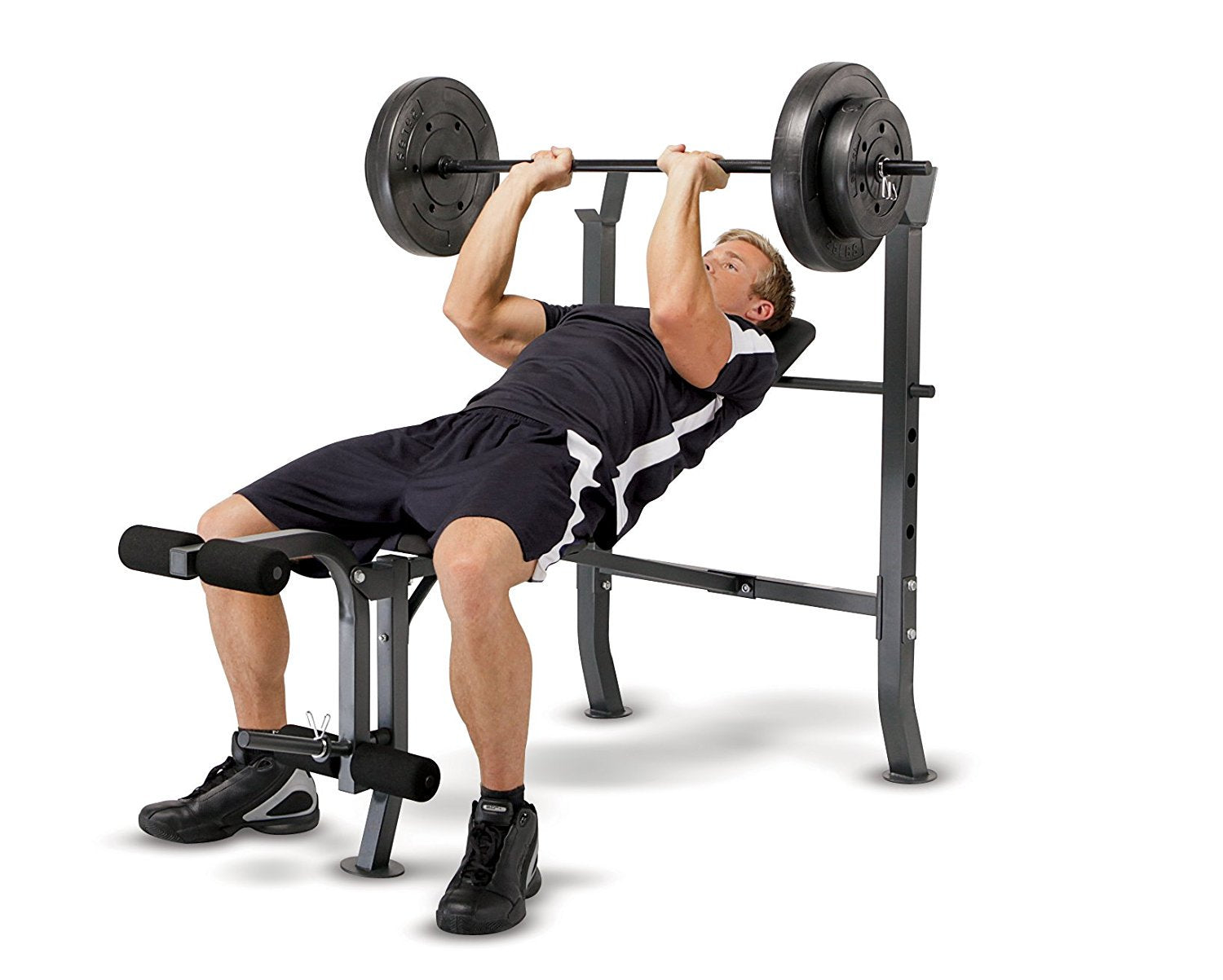 Pro  Standard Bench with 100 Lb. Weight Set MD-2082W