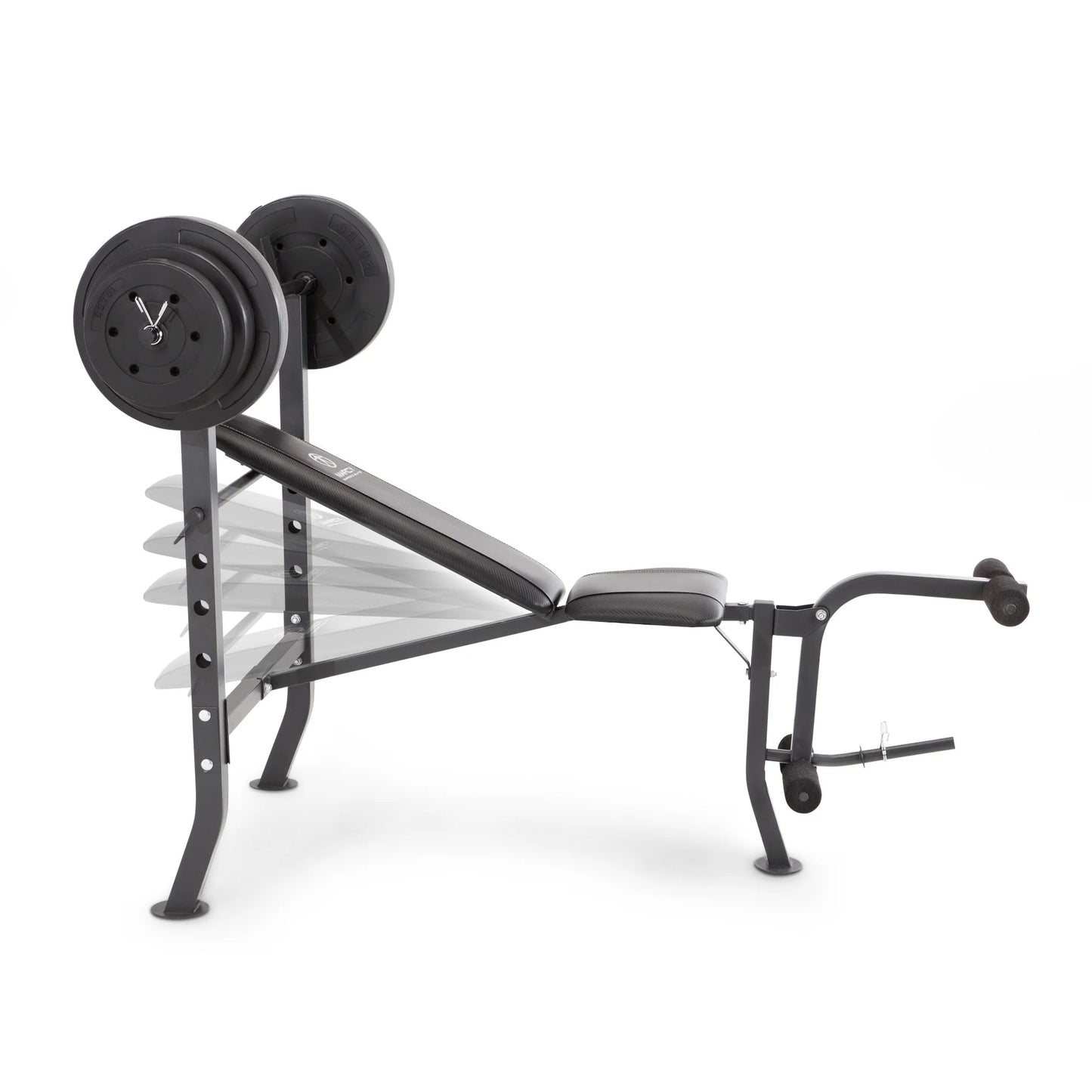 Pro  Standard Bench with 100 Lb. Weight Set MD-2082W