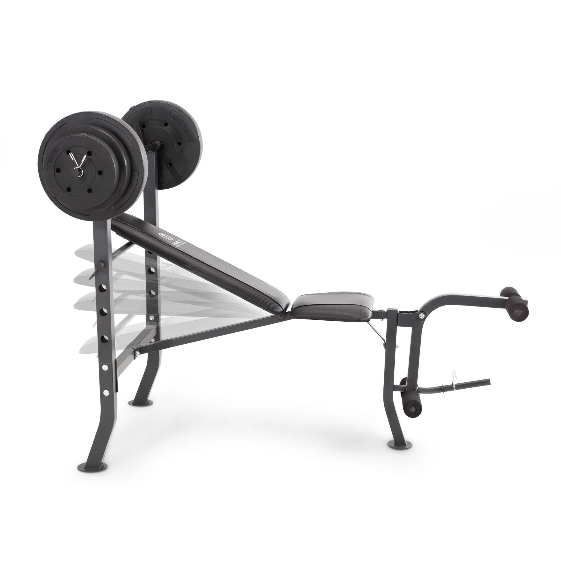 Pro  Standard Bench with 100 Lb. Weight Set MD-2082W
